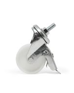Set of 4 wheels with brakes for Robotape
