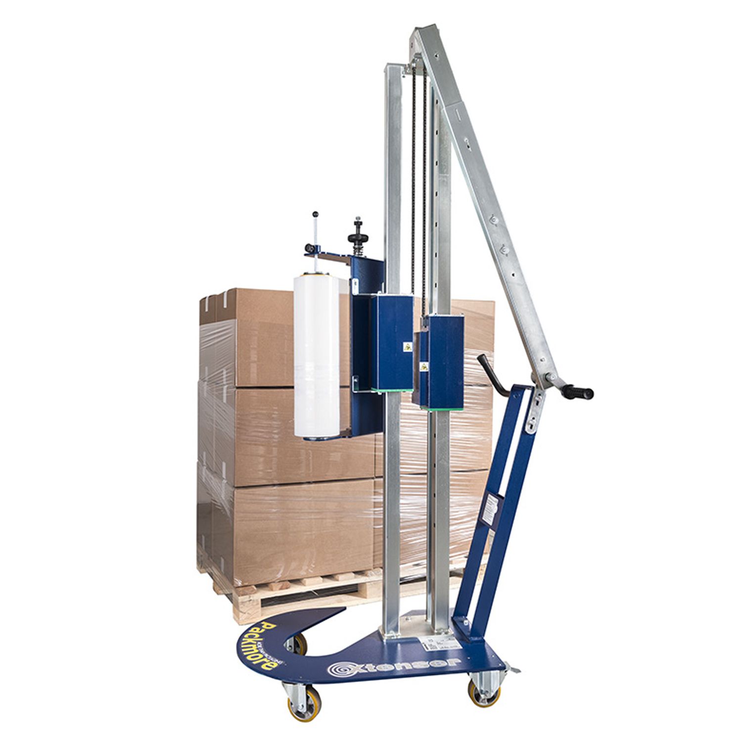 Xtenser STH manuel stretch wrapper by ROBOPAC | Cartier Packaging