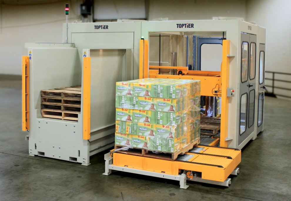 L-7 conventional palletizer from TopTier
